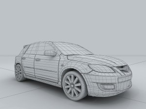 vehicle cars 7697 3D Model