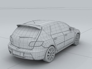 vehicle cars 7697 3D Model