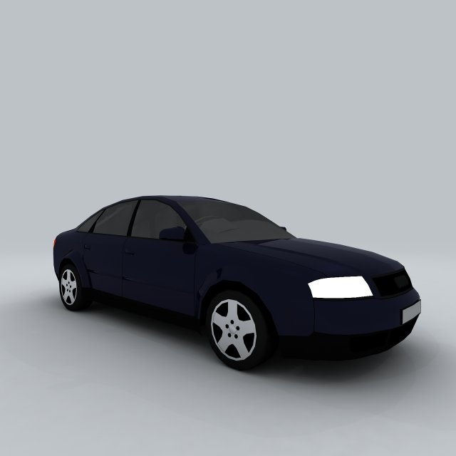 vehicle cars 08055 3D Model .c4d .max .obj .3ds .fbx .stl .blend 