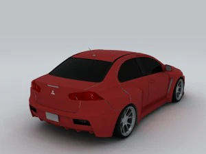 vehicle cars 8094 3D Model