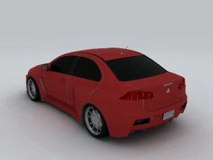 vehicle cars 8094 3D Model