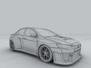 vehicle cars 8094 3D Model