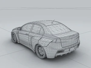 vehicle cars 8094 3D Model