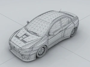 vehicle cars 8094 3D Model