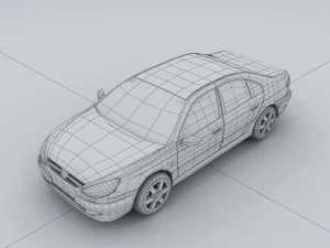 vehicle cars 09543 3D Model