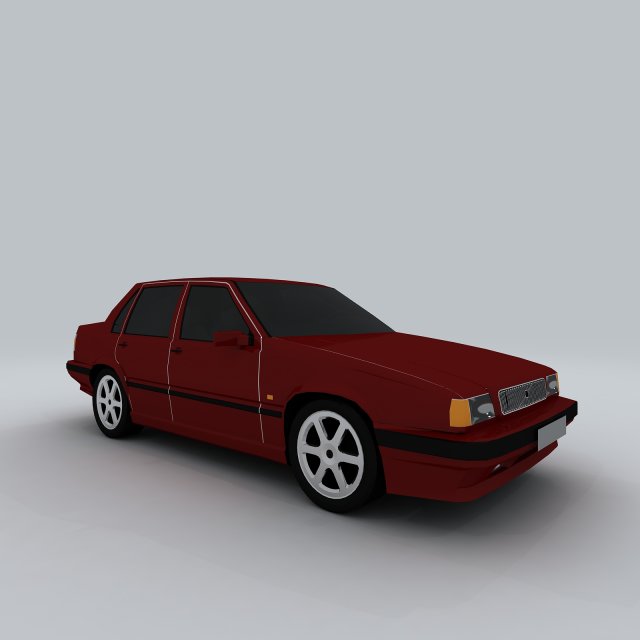 vehicle cars d6423 3D Model .c4d .max .obj .3ds .fbx .stl .blend 