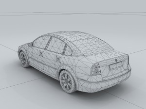vehicle cars d6429 3D Модель