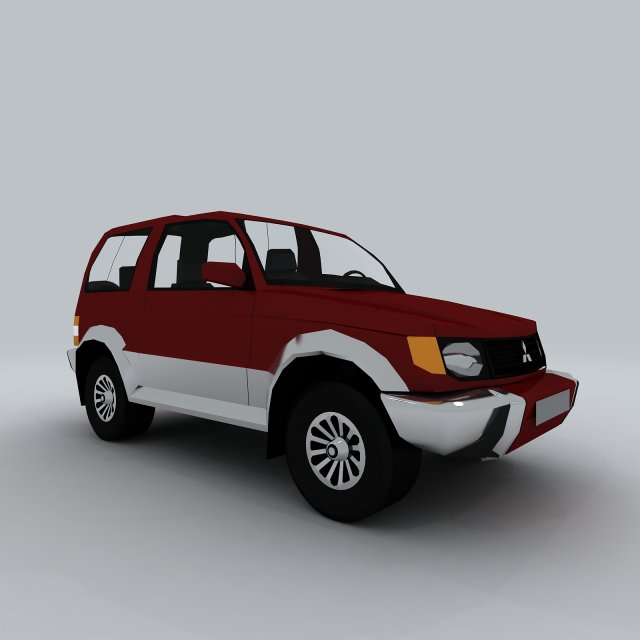 vehicle cars d6431 3D Model .c4d .max .obj .3ds .fbx .stl .blend 