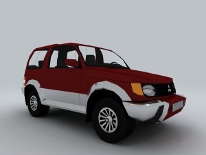 vehicle cars d6431 3D Model