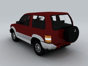 vehicle cars d6431 3D Model