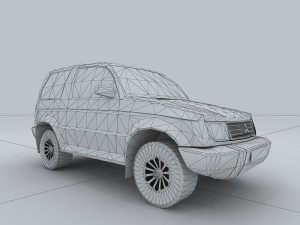 vehicle cars d6431 3D Model
