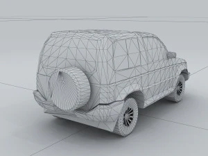 vehicle cars d6431 3D Model