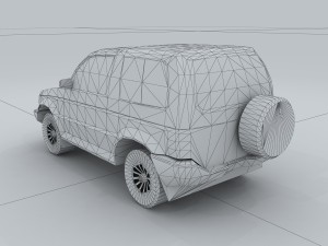 vehicle cars d6431 3D Model