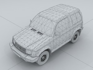 vehicle cars d6431 3D Model
