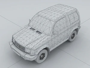 vehicle cars d6431 3D Model