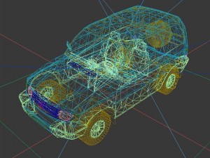 vehicle cars d6431 3D Model