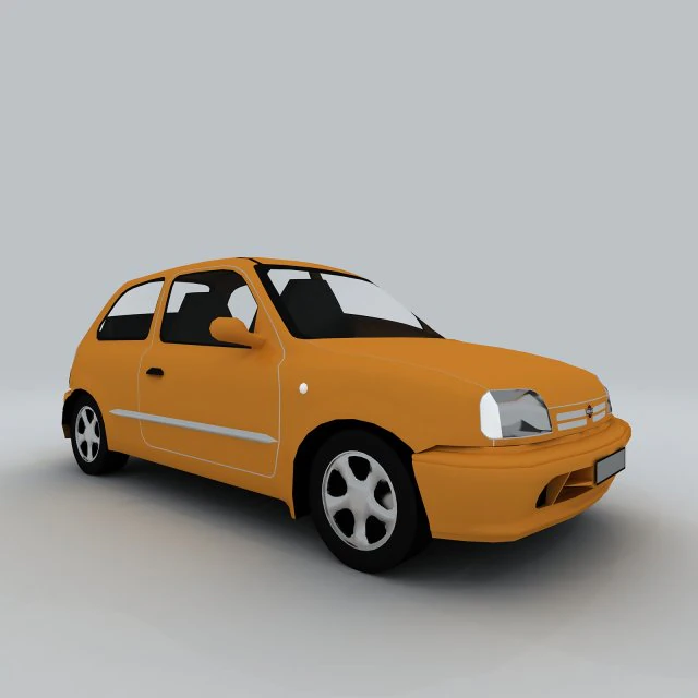 vehicle cars d6432 3D Model .c4d .max .obj .3ds .fbx .stl .blend 