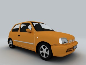 vehicle cars d6432 3D Model