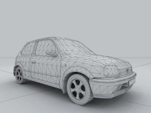 vehicle cars d6432 3D Model
