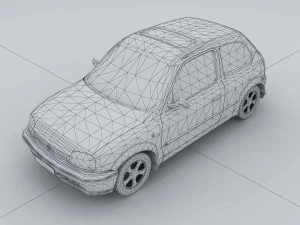vehicle cars d6432 3D Model