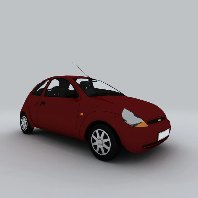 vehicle cars d6436 3D Model .c4d .max .obj .3ds .fbx .stl .blend 