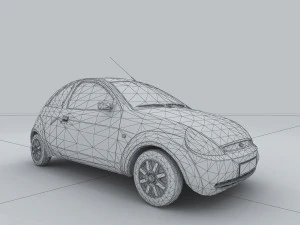 vehicle cars d6436 3D Model
