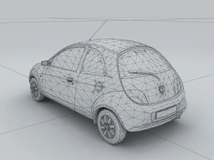 vehicle cars d6436 3D Model