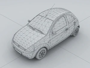 vehicle cars d6436 3D Model