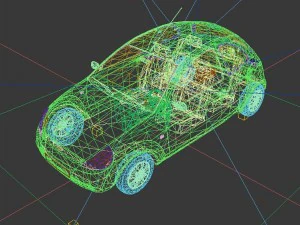 vehicle cars d6436 3D Model