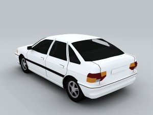 vehicle cars d6437 3D Модель