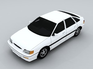 vehicle cars d6437 3D Модель