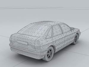 vehicle cars d6437 3D Модель