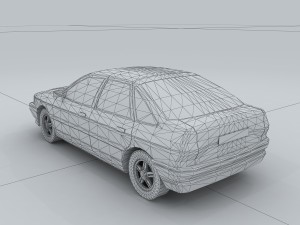 vehicle cars d6437 3D Модель