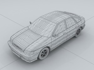 vehicle cars d6437 3D Модель