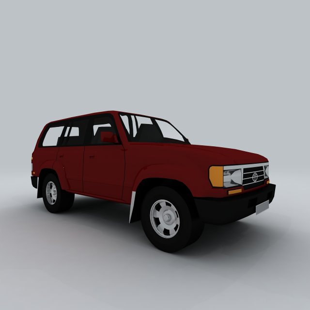 vehicle cars d6441 3D Модель .c4d .max .obj .3ds .fbx .stl .blend 