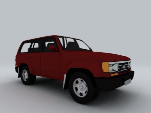 vehicle cars d6441 3D Model