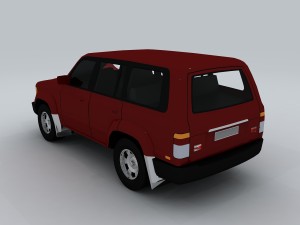 vehicle cars d6441 3D Модель