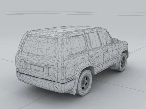 vehicle cars d6441 3D Model