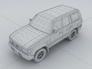 vehicle cars d6441 3D Model