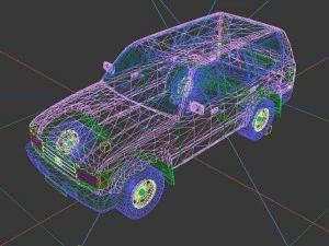 vehicle cars d6441 3D Model