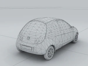 vehicle cars d6442 3D Model