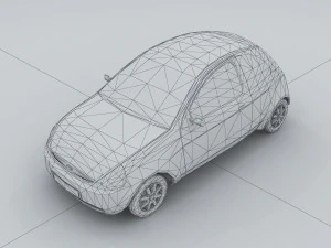 vehicle cars d6442 3D Model