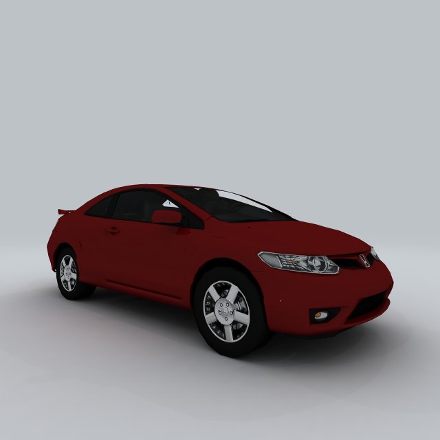 vehicle cars d6445 3D Модель .c4d .max .obj .3ds .fbx .stl .blend