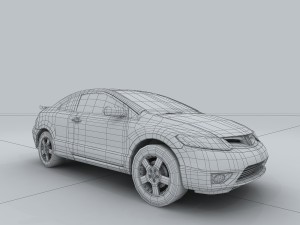 vehicle cars d6445 3D Модель