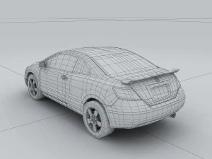 vehicle cars d6445 3D Model