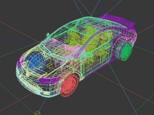 vehicle cars d6445 3D Model