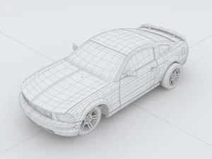 vehicle cars d6446 3D Model