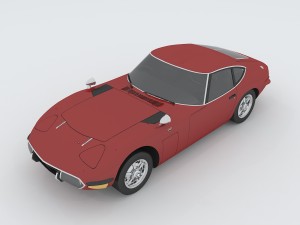 vehicle cars d6451 3D Modell
