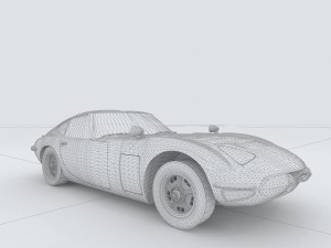 vehicle cars d6451 3D Modell