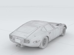vehicle cars d6451 3D Modell